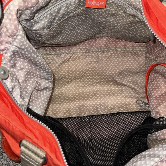 Kipling Orange Nylon Messenger Bag - Picture 8 of 8